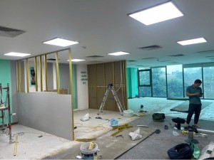 Thi công cải tạo mở rộng văn phòng 90 Khuất Duy Tiến