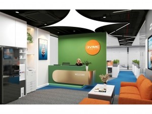 Thiết kế nội thất văn phòng công ty vận tải VIMC 90m2 tại Hải Phòng