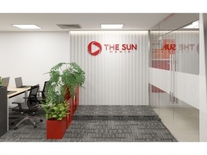Dự án thiết kế văn phòng The Sun Media tòa nhà 11 ngõ 90 Khuất Duy Tiến